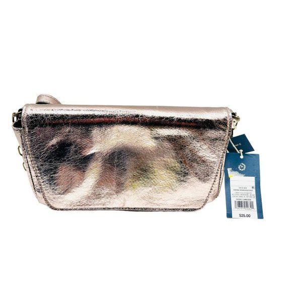 Flap Crossbody Women’s Handbag - Brown/ Glitter Color ( Youth/ Women ) New - Picture 2 of 2